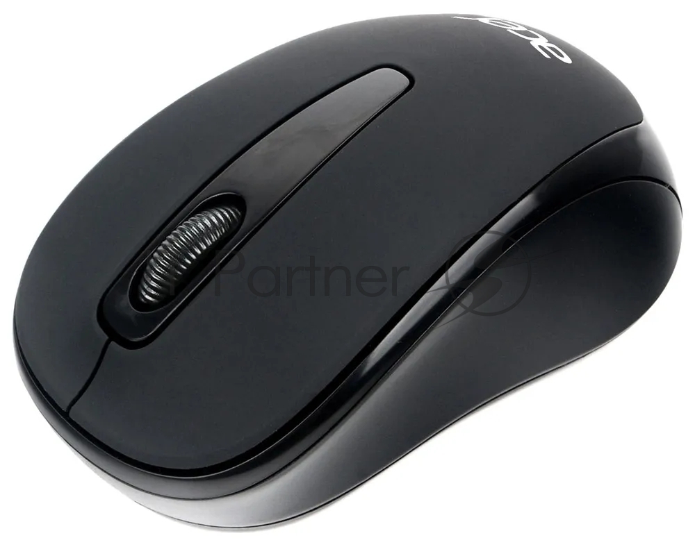 Мышь беспроводная Acer OMR133 черный, 1000 dpi, радиоканал, USB, кнопки - 3