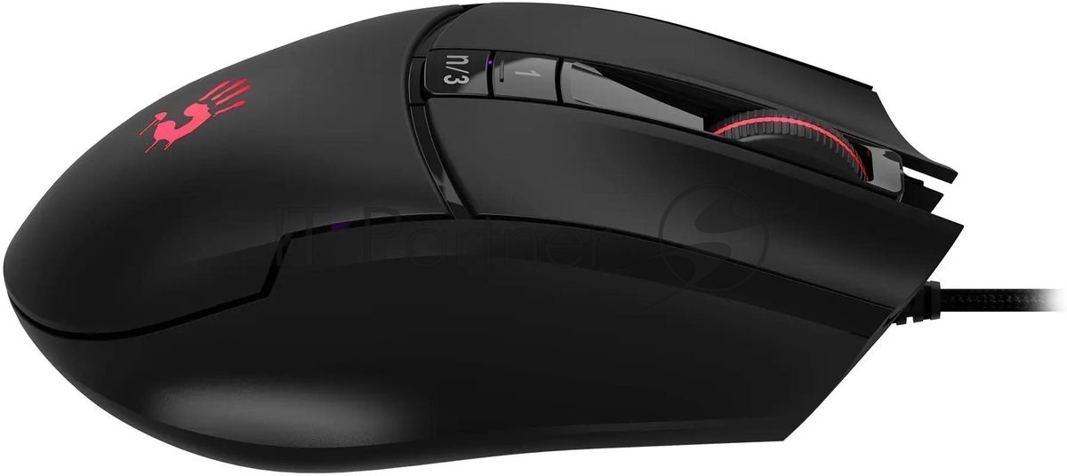Мышь проводная A4Tech Bloody L65 Max черный, 12000 dpi, USB, кнопки - 7
