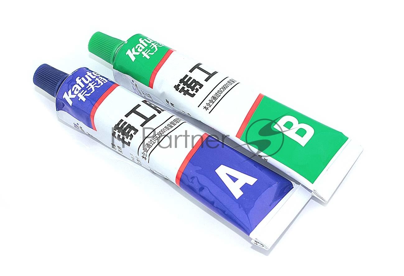 Клей двухкомпонентный Kafuter 88512, K-9119, 65 г