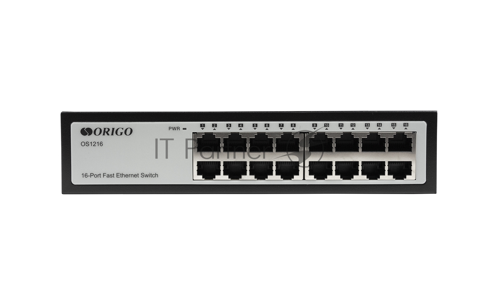 Коммутатор Origo OS1216/A1A, 16×100 Мбит/с, неуправляемый, L2