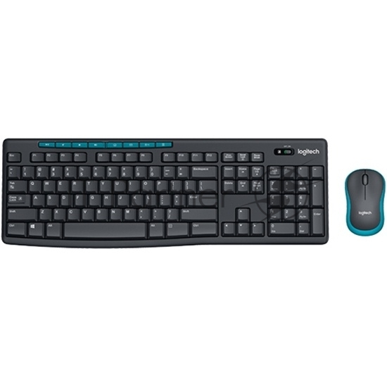 Logitech Wireless Combo MK275 (Кл-ра,  FM,USB+Мышь 3кн,Roll,FM,USB) <920-008535/920-007721>