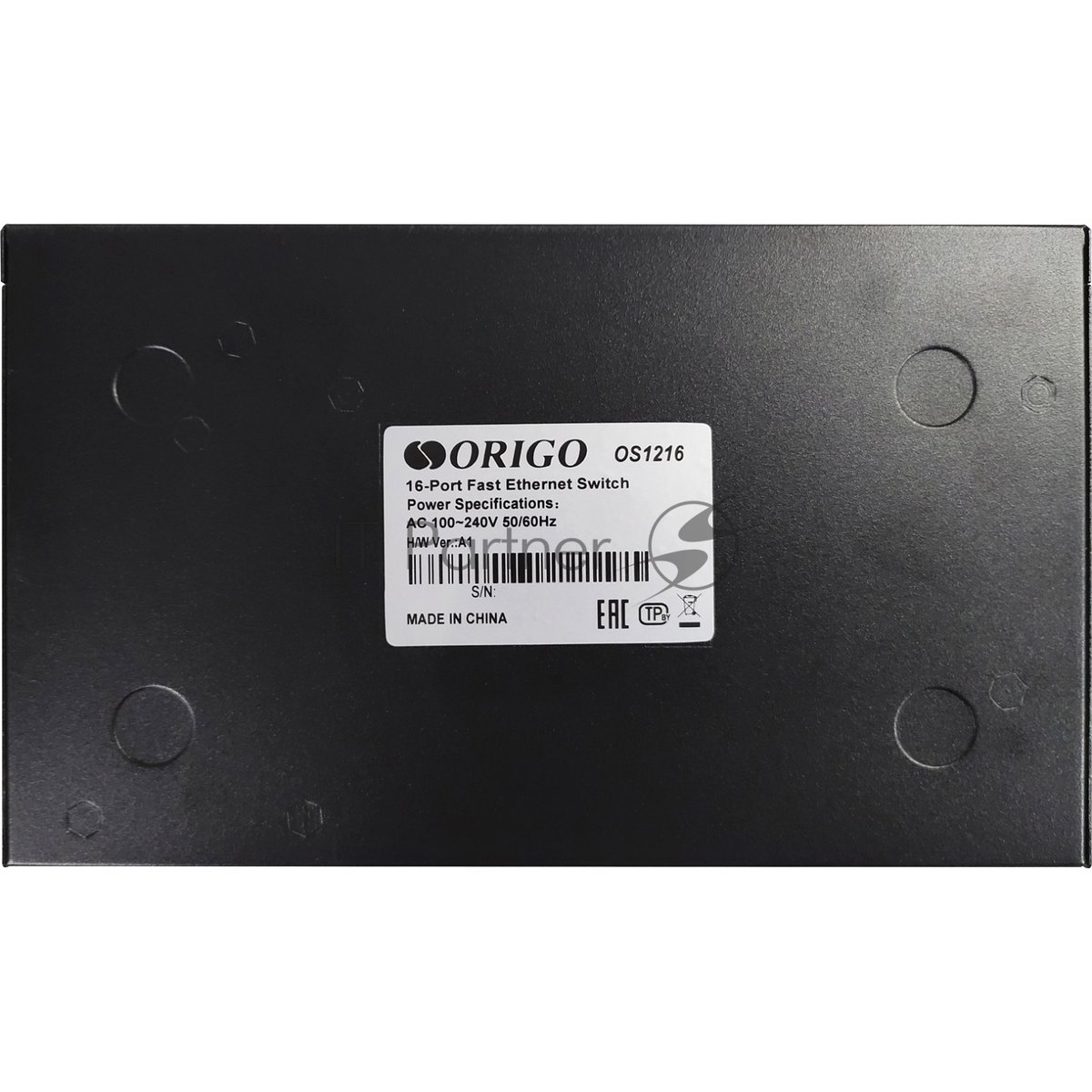 Коммутатор ORIGO OS1216/A1A, 16×100 Мбит/с, неуправляемый