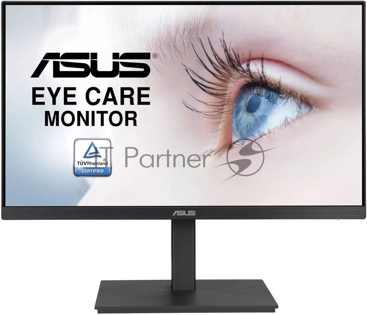 Монитор 23.8" ASUS VA24EQSB IPS 1920x1080, 75 Гц, 5 мс, 16:9, 300 кд/м², 1xHDMI, 1xDisplayPort, VGA, Flicker Free, Low Blue Light, черный