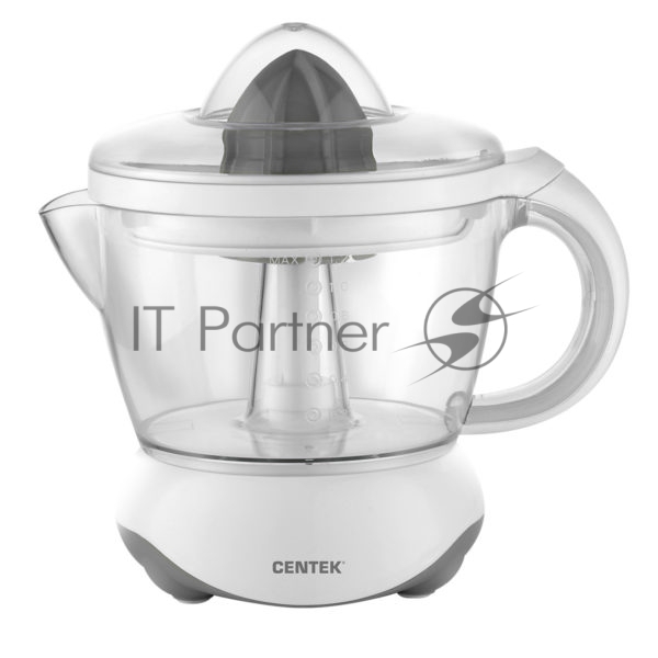 Соковыжималка Centek CT-1232 белый, цитрусовая, 40 Вт, 1200 мл, механическое