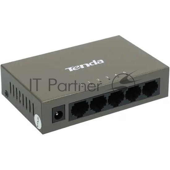 Коммутатор Tenda TEF1005D, 5×100 Мбит/с, неуправляемый