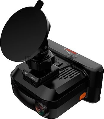 Видеорегистратор Sho-Me Combo Vision Pro, 3840x2160, 3", GPS/ГЛОНАСС, Wi-Fi, G-сенсор, датчик движения, GPS-информатор
