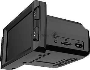 Видеорегистратор Sho-Me Combo Vision Pro, 3840x2160, 3", GPS/ГЛОНАСС, Wi-Fi, G-сенсор, датчик движения, GPS-информатор