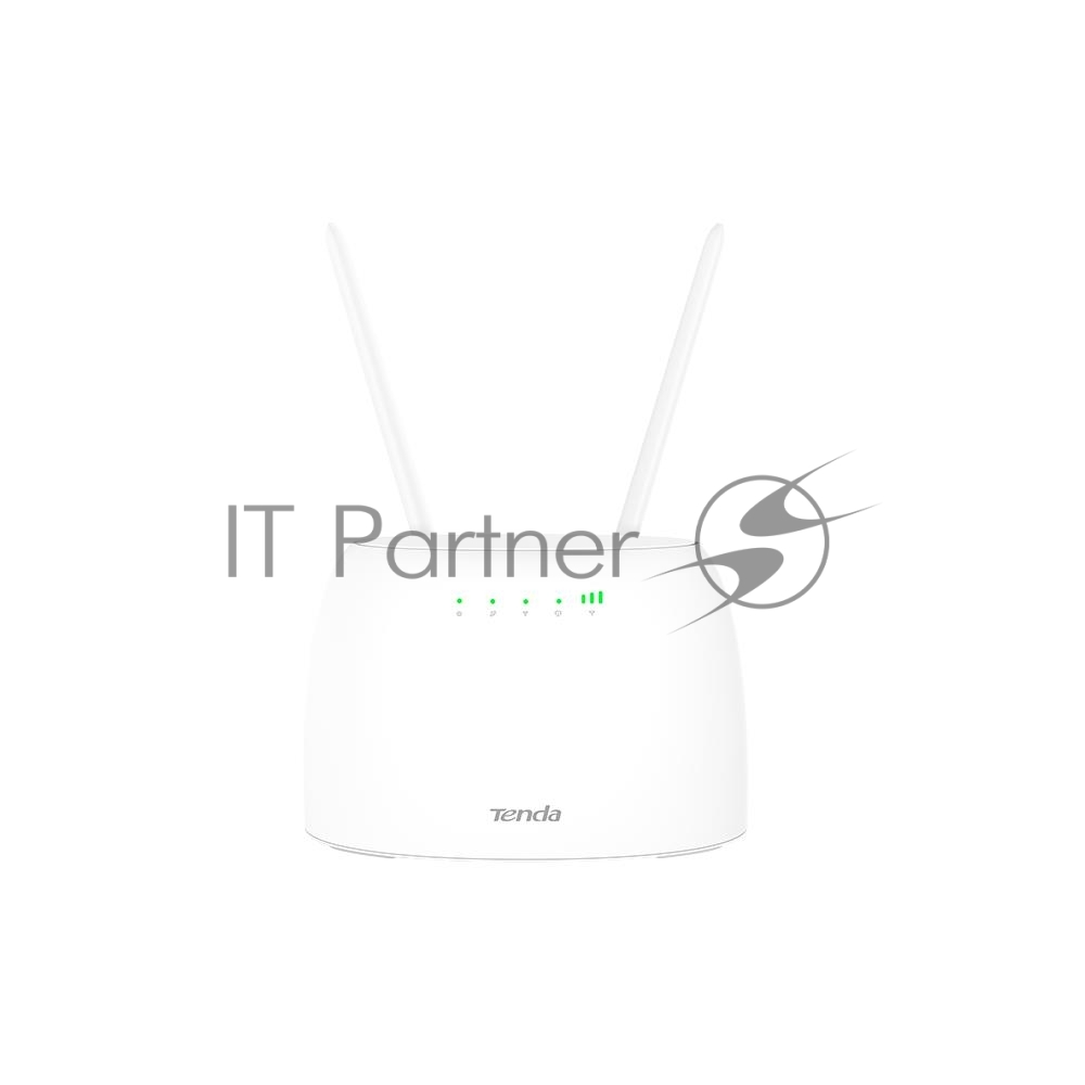 Маршрутизатор/ Tenda 4G07 Двухдиапазонный Wi-Fi 4G роутер AC1200, 2,4/5 ГГц, до 1167 Мбит/с, 4G до150 Мбит/с, LAN 1x100 Мбит/с, WAN 1x100 Мбит/с, SIM-слот, 2 антенны