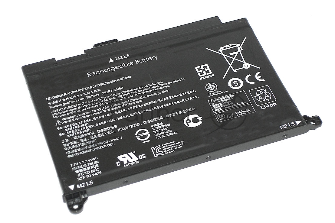 Аккумуляторная батарея для ноутбука HP 15-AU 7.7V 5150mAh