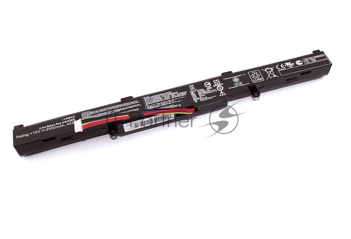Аккумулятор для ноутбука A41-X550E / 14,4V / 2500mAh / 37Wh черный (оригинал)