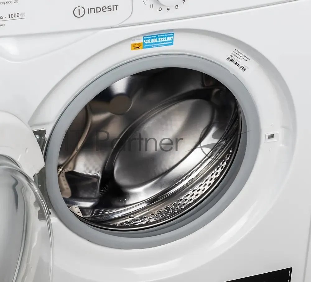 Стиральная машина Indesit EWUC 4105, белая, 4 кг, 1000 об/мин