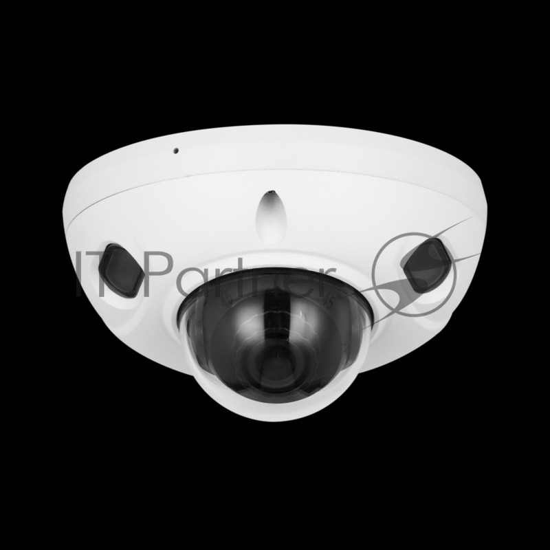 DAHUA DH-IPC-HDBW3441FP-AS-0360B-S2 Уличная мини-купольная IP-видеокамера 4Мп, 1/3” CMOS, объектив 3.6мм, видеоаналитика, микрофон, ИК 30м, IP67, IK10, металл