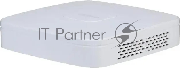 Видеорегистратор Dahua DHI-NVR2104-I2 4-канальный IP-видеорегистратор 4K и H.265+, ИИ
