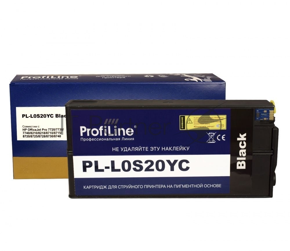 Картридж струйный ProfiLine PL-L0S20YC (№976Y) для принтеров HP PageWide-Pro 552/577/P55250/P57750 с чернилами Black