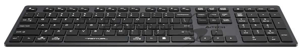 Клавиатура проводная A4Tech Fstyler FX50, USB, серый