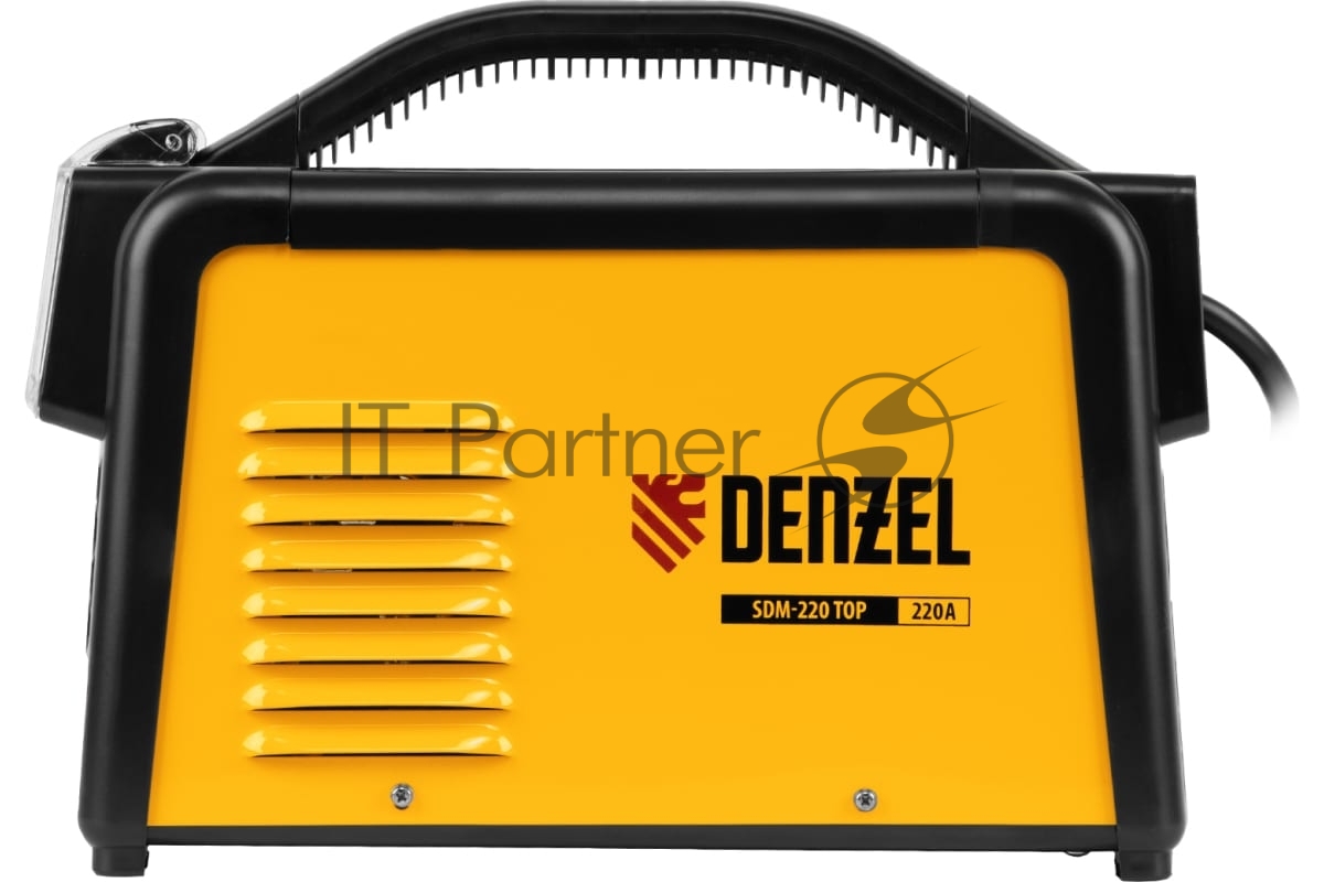 Аппарат сварочный Denzel 94358, инвертор, 220А, ПВ 60%, кейс