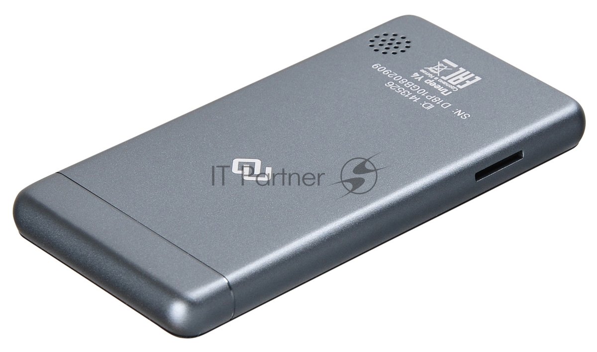Плеер Hi-Fi Flash Digma Y4 BT 16Gb черный/2.4"/FM/microSDHC