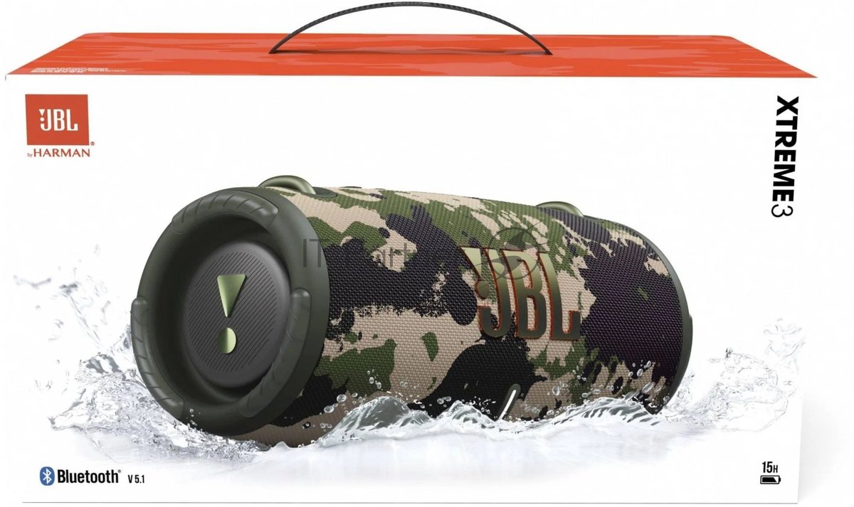Колонка портативная JBL Xtreme 3 камуфляж 100W 4.0 BT/3.5Jack/USB 15м