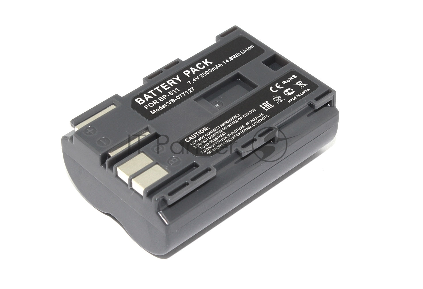 Аккумулятор Canon BP-511  (Li-ion, 7.4V,  1100mAh) Powershot G2/G3/G1/D60/D30/Pro90