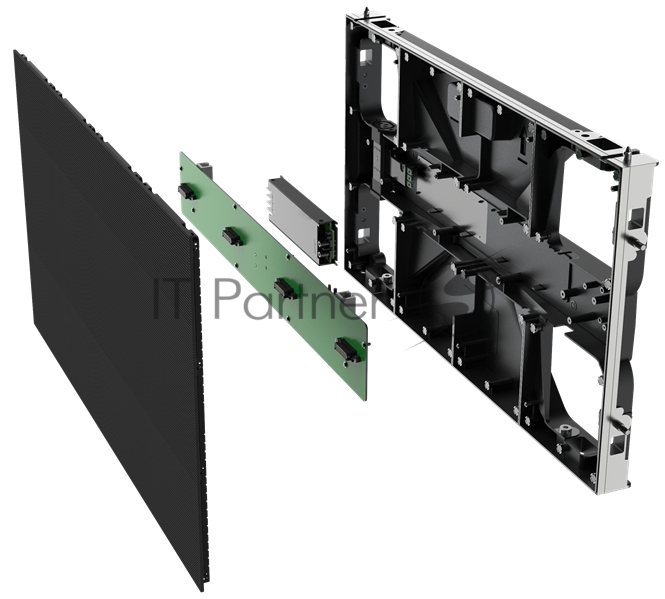 Кабинет светодиодный Unilumin ULWIII 1.8, indoor, 600×337.5мм, 1.875мм