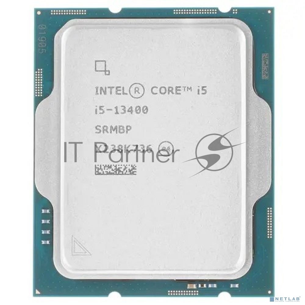 (Поврежденный товар, скол на текстолите, рабочий) Процессор Intel Core i5-13400 Soc-1700 2.5GHz OEM