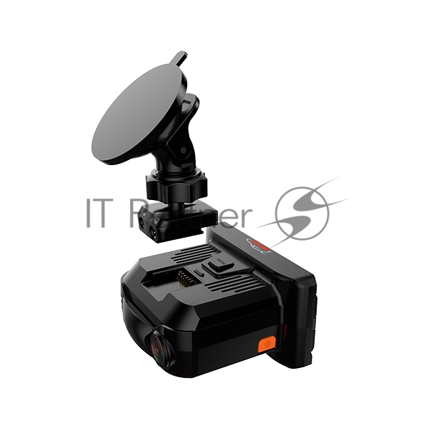 Видеорегистратор Sho-Me Combo Vision Pro, 3840x2160, 3", GPS/ГЛОНАСС, Wi-Fi, G-сенсор, датчик движения, GPS-информатор