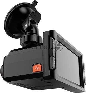 Видеорегистратор Sho-Me Combo Vision Pro, 3840x2160, 3", GPS/ГЛОНАСС, Wi-Fi, G-сенсор, датчик движения, GPS-информатор