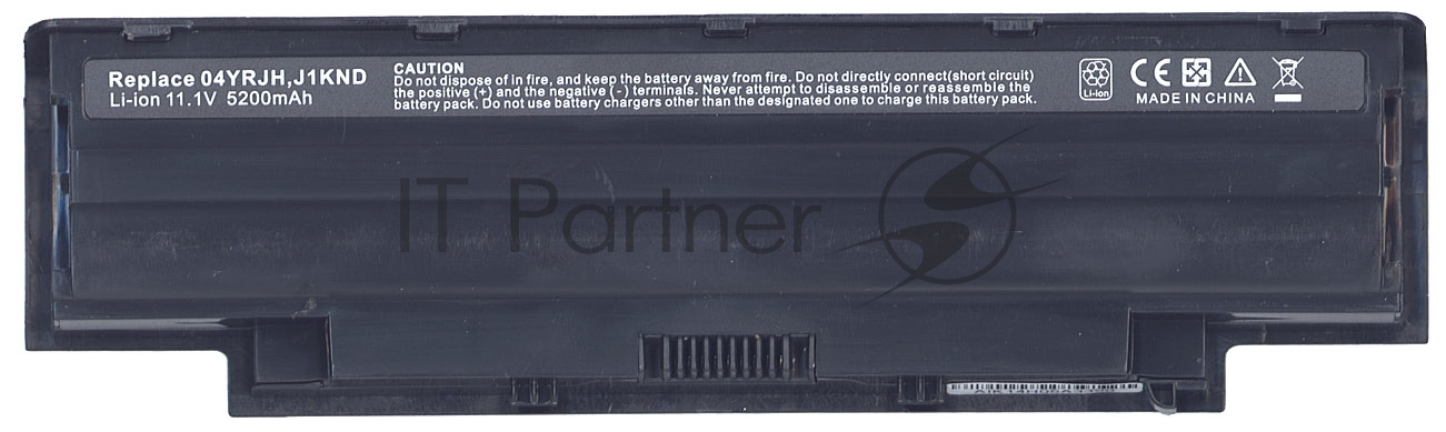 Аккумуляторная батарея для ноутбука Dell Inspiron N5110 N4110 (04YRJH) 11.1V 5200mAh черный OEM