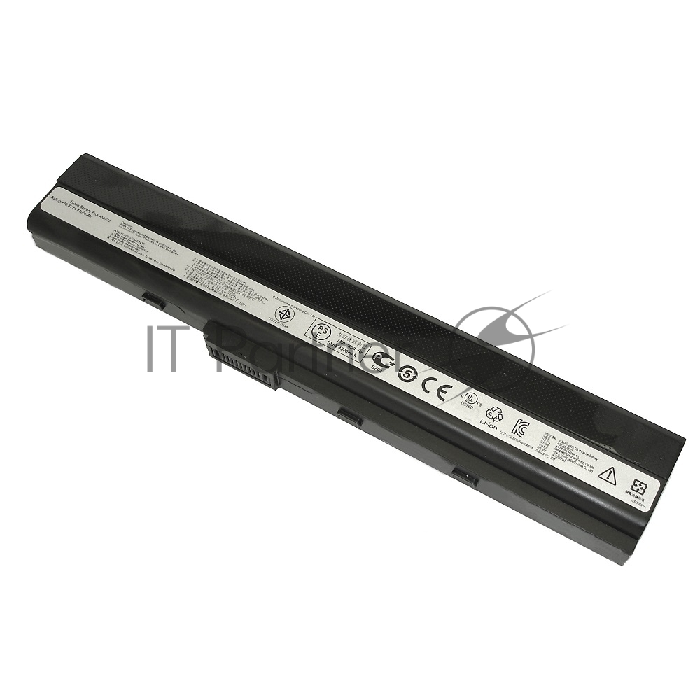 Аккумуляторная батарея для ноутбука Asus A42, A52, K52 4400mAh A32-K52 черный Orig