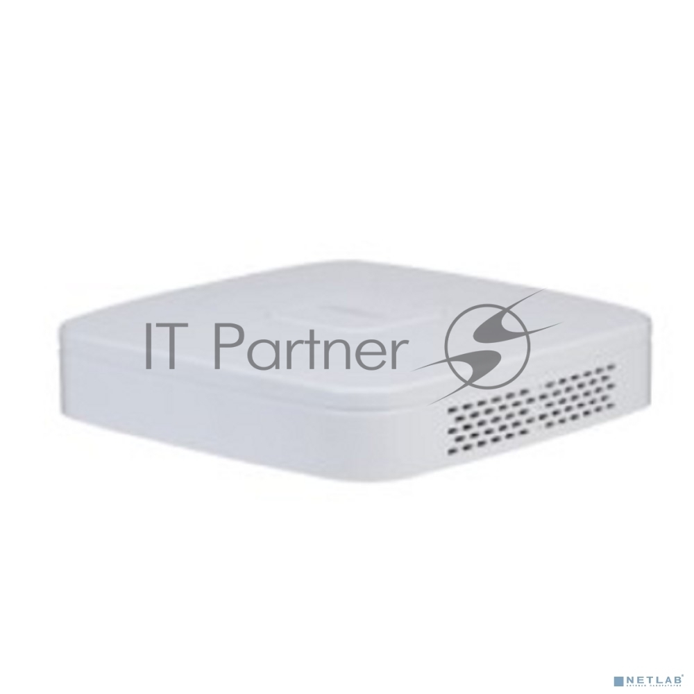 Видеорегистратор Dahua DHI-NVR2104-I2 4-канальный IP-видеорегистратор 4K и H.265+, ИИ