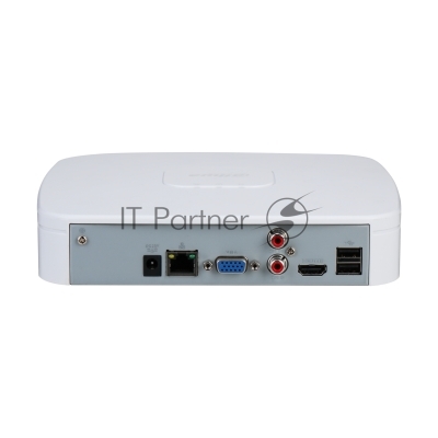 Видеорегистратор Dahua DHI-NVR2104-I2 4-канальный IP-видеорегистратор 4K и H.265+, ИИ