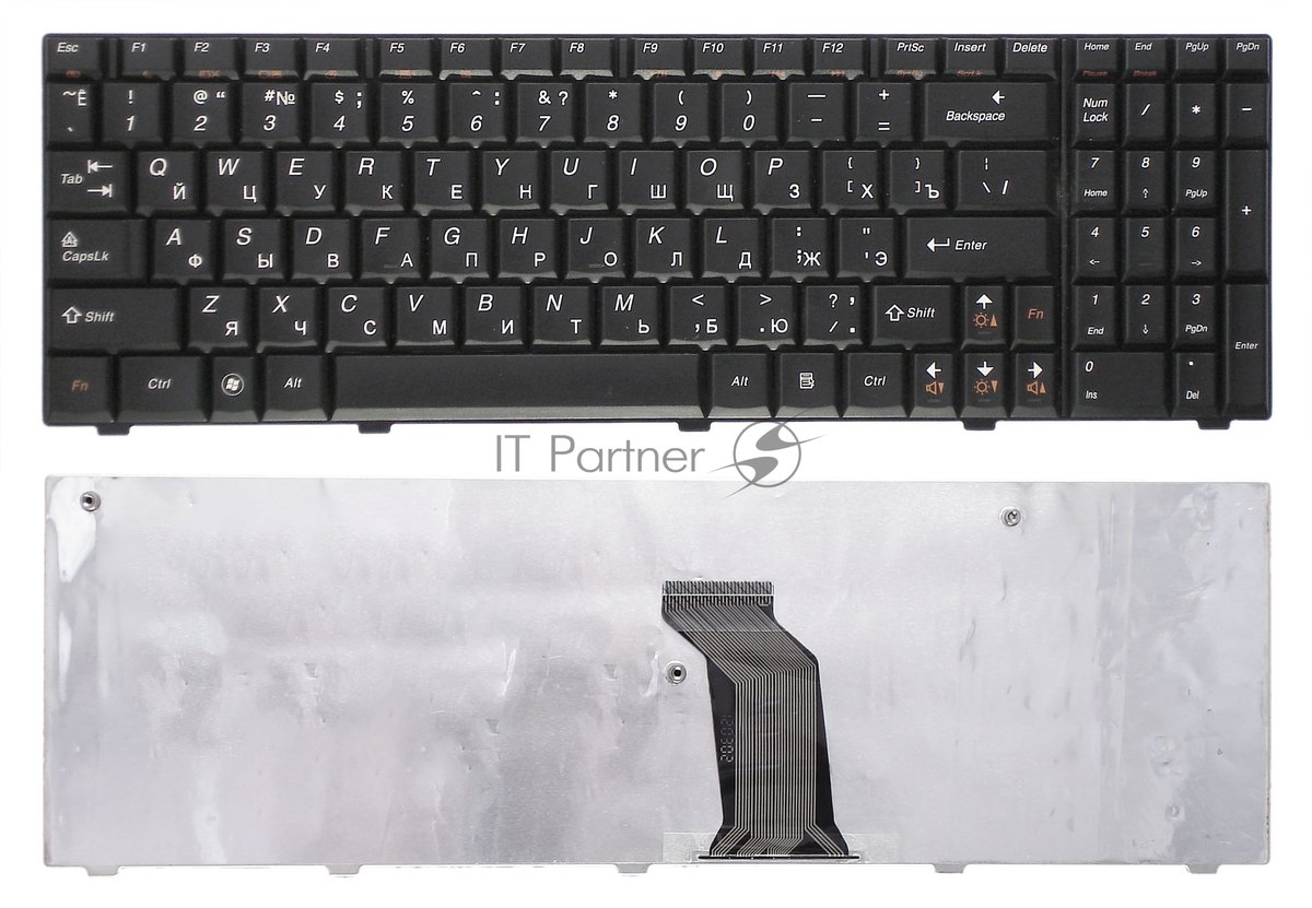Клавиатура для ноутбука Lenovo G560 G565 черная