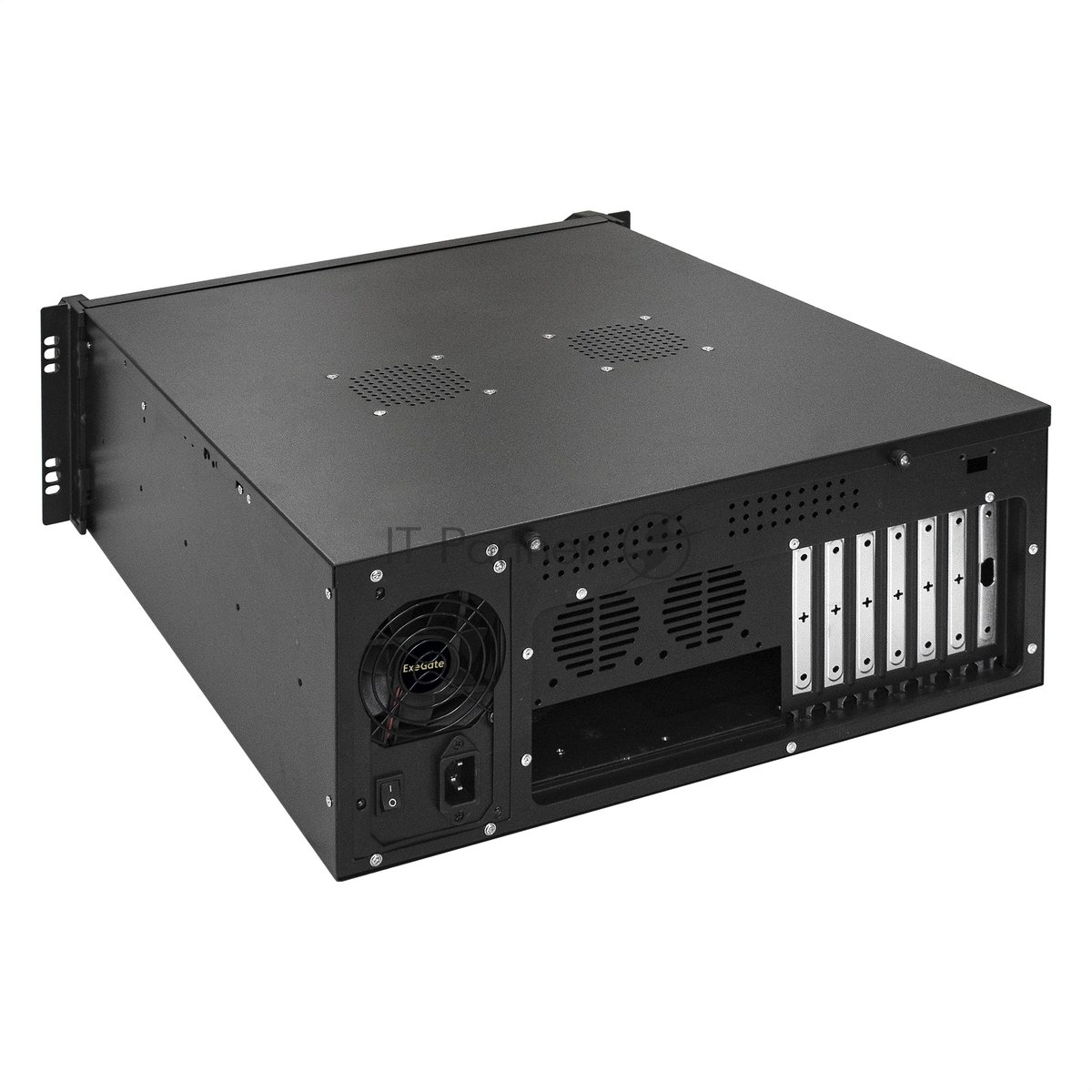 Серверный корпус ExeGate EX293565RUS Pro 4U480-06/4U4021S (RM 19", высота 4U, глубина 480, БП 1000ADS, USB)