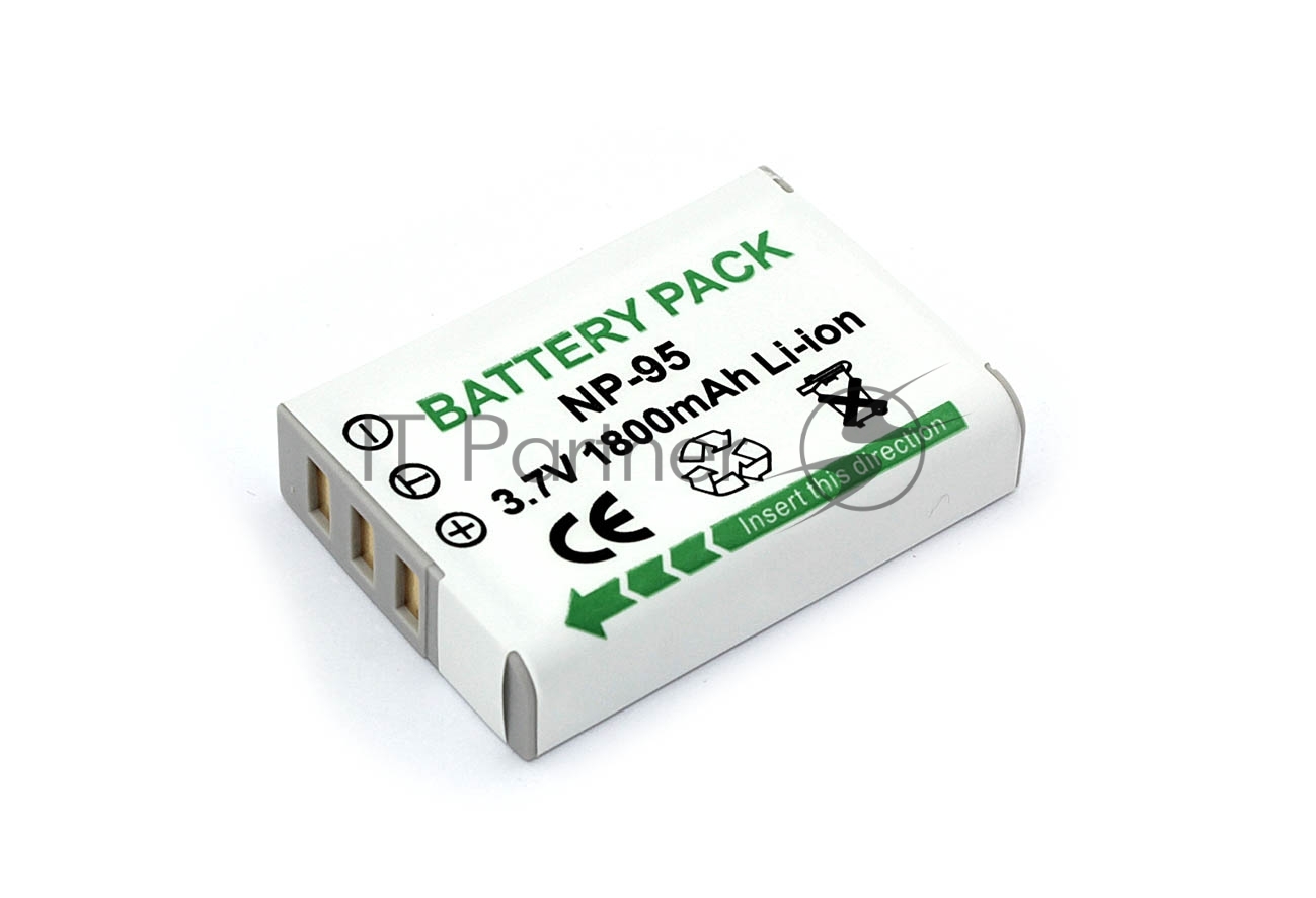 Аккумуляторная батарея для фотоаппарата FujiFilm FinePix F30 (NP-95) 3,7V 1800mAh