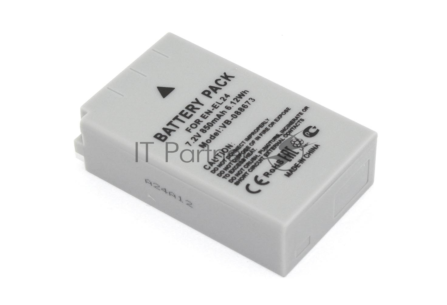 Аккумулятор Nikon EN-EL24, 7.2V, 850mAh, Li-ion
