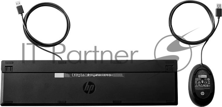 Комплект клавиатура+мышь HP 320MK проводной, USB, чёрный