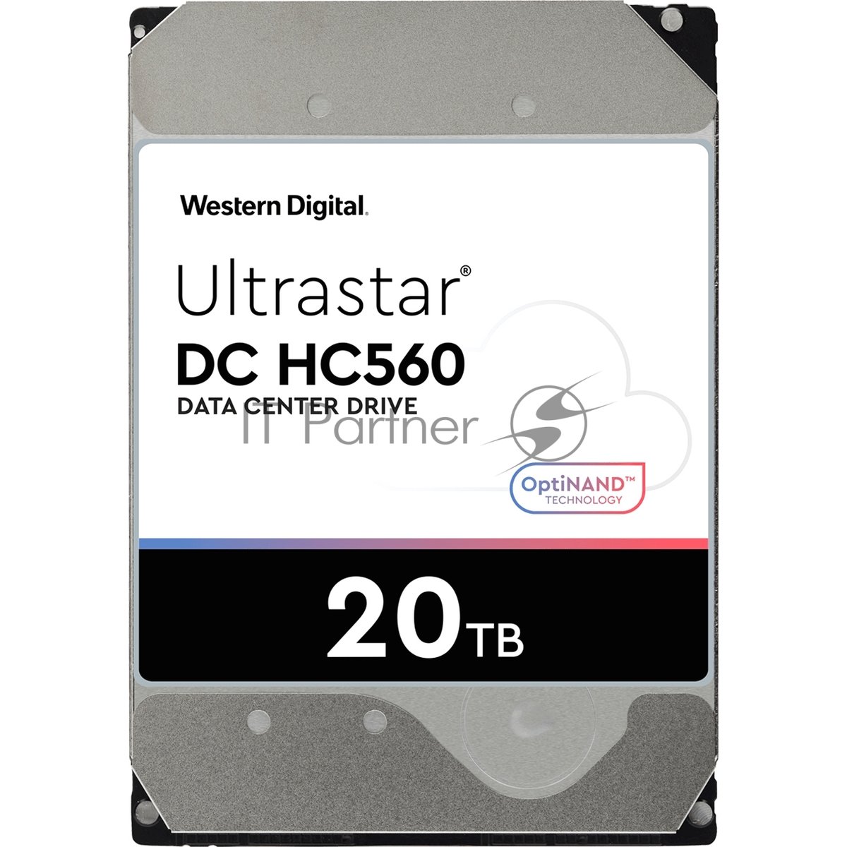 Жесткий диск серверный Western Digital 3.5" 20TB WD Ultrastar DC HC560 WUH722020BLE6L4 SATA 6Gb/s, 512 Mb, 7200 rpm 0F38785