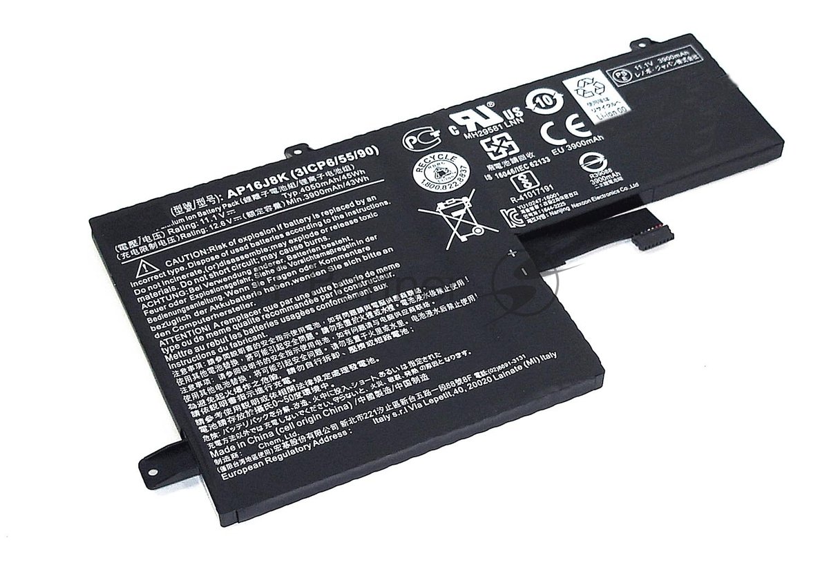 Аккумуляторная батарея для ноутбука Acer Chromebook C73111.1V 4050mAh 45Wh