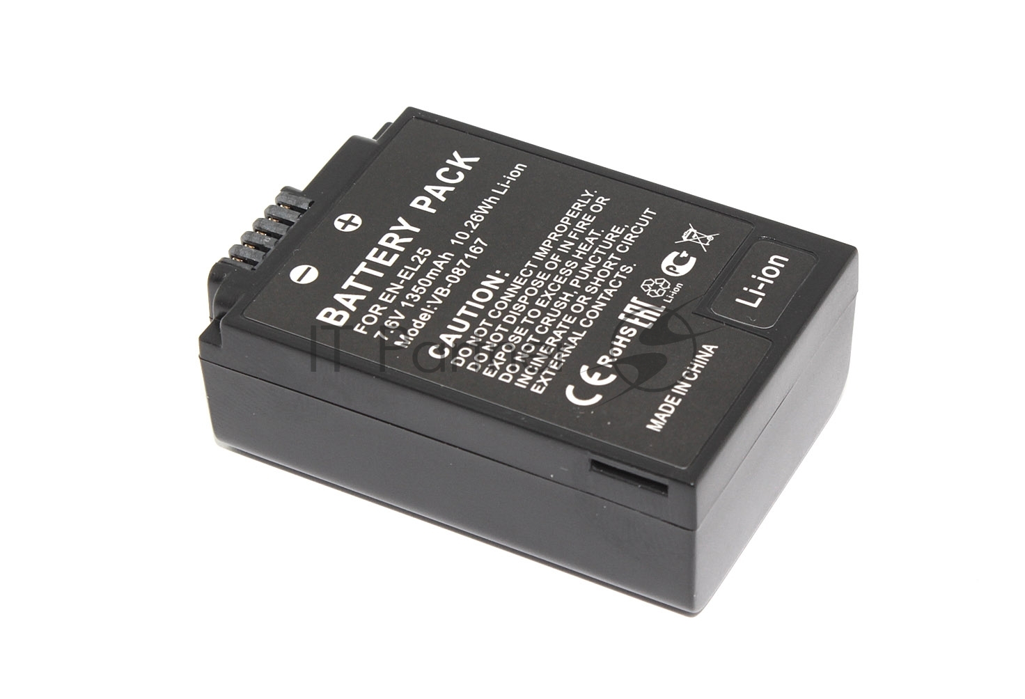 Аккумулятор Nikon EN-EL25, 7.6V, 1350mAh, Li-ion