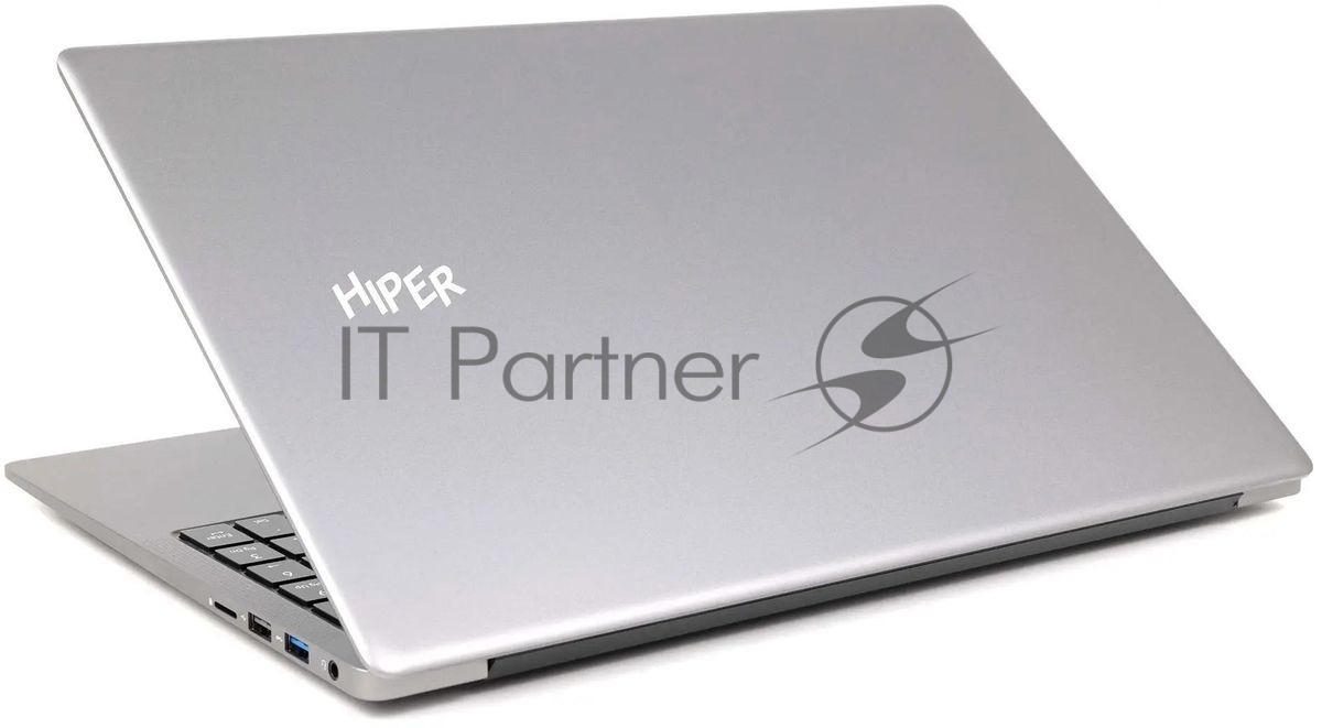 Ноутбук HIPER OFFICE HLP 15.6"(1920x1080 (матовый) IPS)/Intel Core i5 1235U(1.3Ghz)/8192Mb/256SSDGb/noDVD/Int:Intel UHD Graphics/Cam/BT/WiFi/53WHr/war 1y/1.7kg/Silver/DOS + Screen 60Hz, 250nits (H1574O582DM)