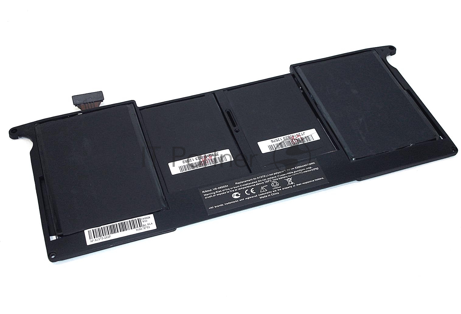 Аккумуляторная батарея Apple A1375-2S2P OEM, 7.3V, 5200mAh