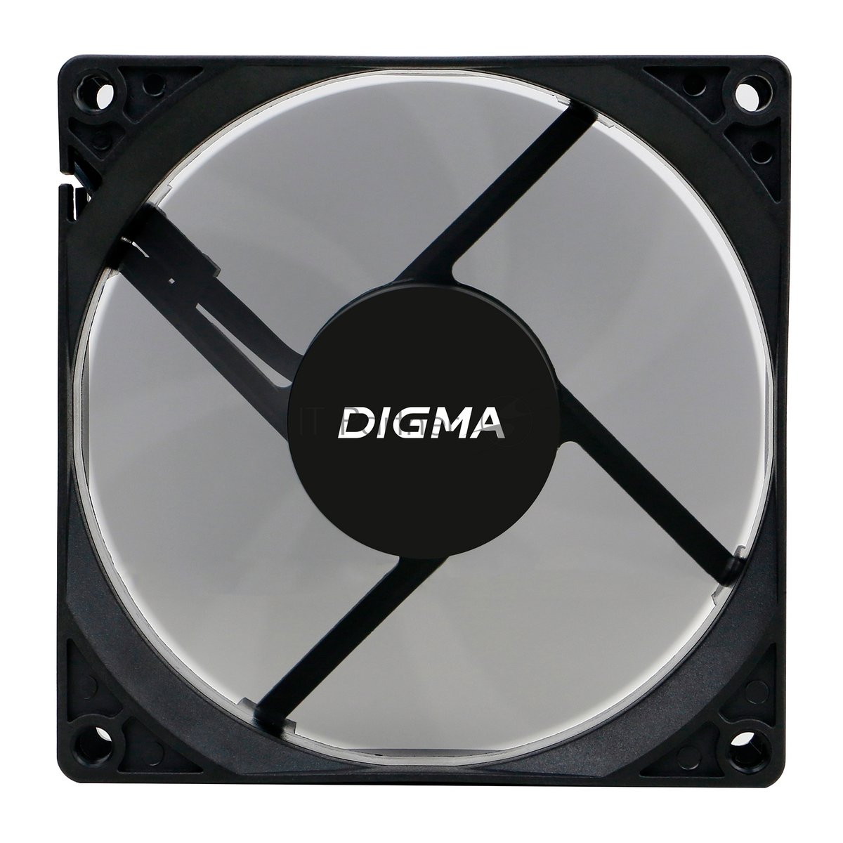 Вентилятор для корпуса Digma DFAN-90 черный, 90 мм, 1800 об/мин, 23 дБ, 3 pin