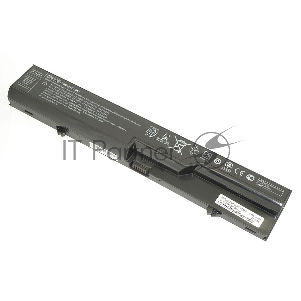 Аккумуляторная батарея для ноутбука HP Compaq 4320s (PH06) 47Wh черный