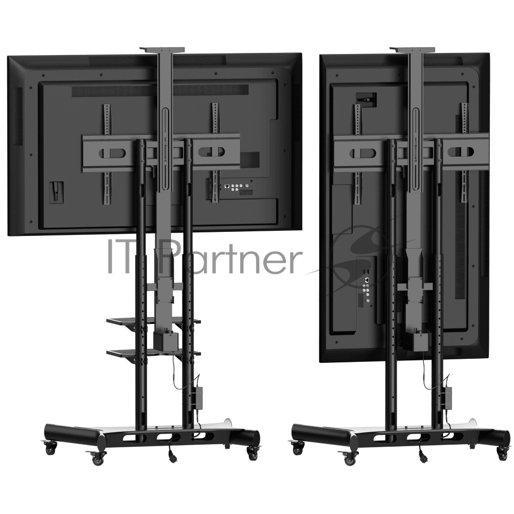 Подставка для телевизора Onkron TS1881 Elift черный 50"-86" макс.45кг напольный наклон