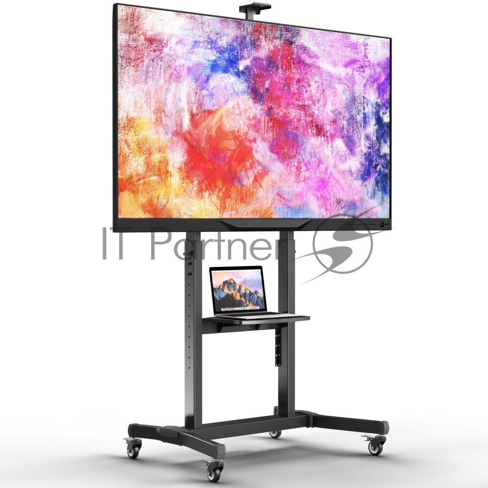 Стойка для телевизора ONKRON TS1991 черный 50"-100" макс.10кг напольный наклон