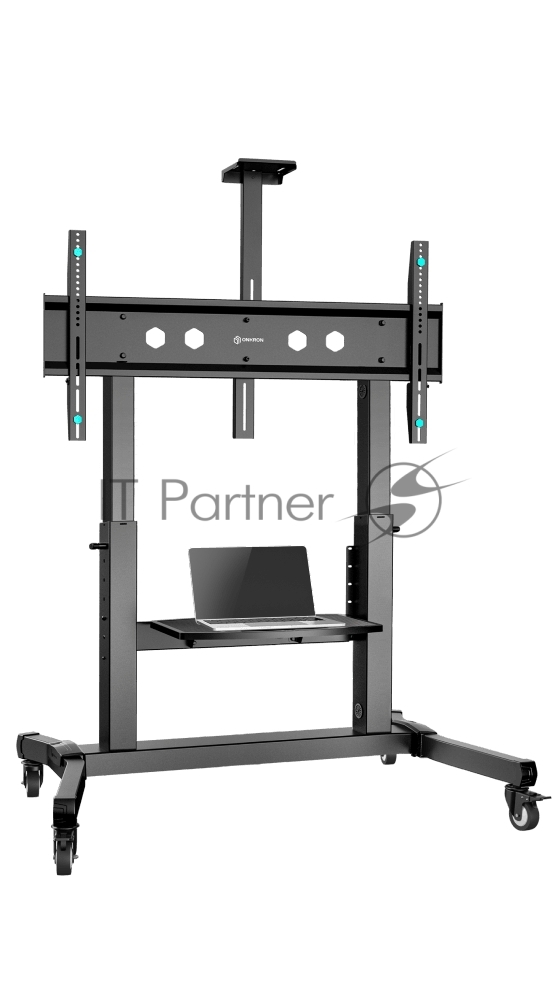 Стойка для телевизора ONKRON TS1991 черный 50"-100" макс.10кг напольный наклон