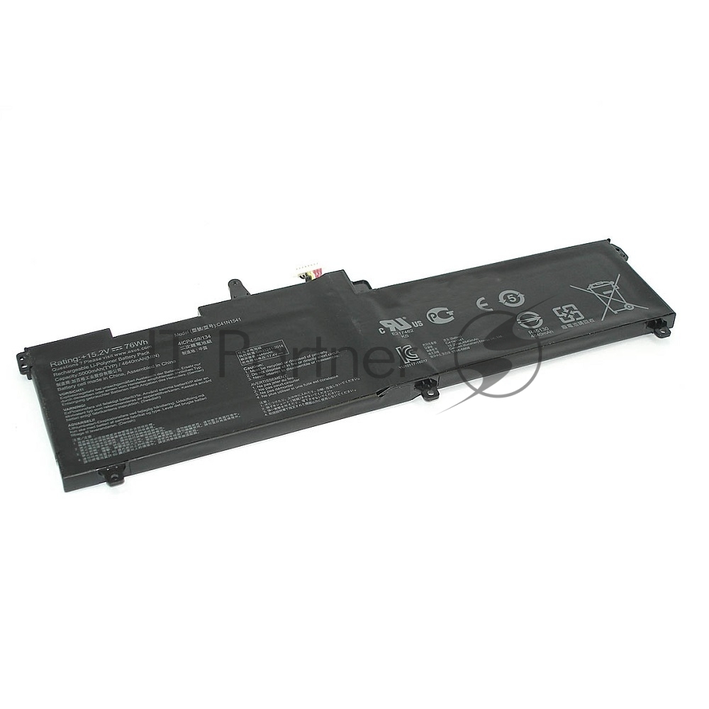 Аккумуляторная батарея для ноутбука Asus GL702V 15.2V 5000mAh