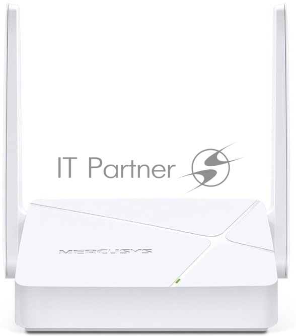 Роутер Mercusys MR20 AC750 Dual-Band Wi-Fi RouterSPEED: 300 Mbps at 2.4 GHz + 433 Mbps at 5 GHzSPEC: 2× Fixed External Antennas, 2× 10/100 Mbps LAN Ports, 1× 10/100 Mbps WAN PortFEATURE: Router/Access Point Mode Mode, WPS/Reset Button, IPTV, IPv6, Parental Controls