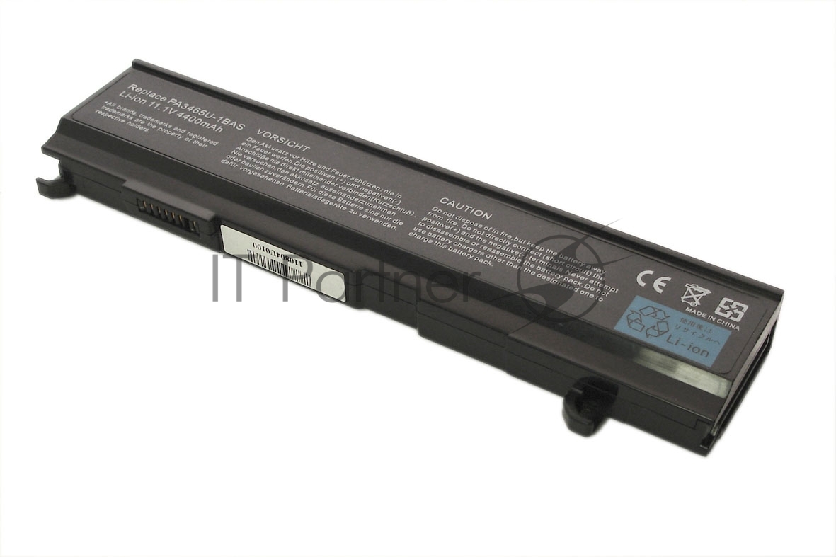 Аккумуляторная батарея для ноутбука Toshiba M70 M75 A100 5200mAh OEM черный