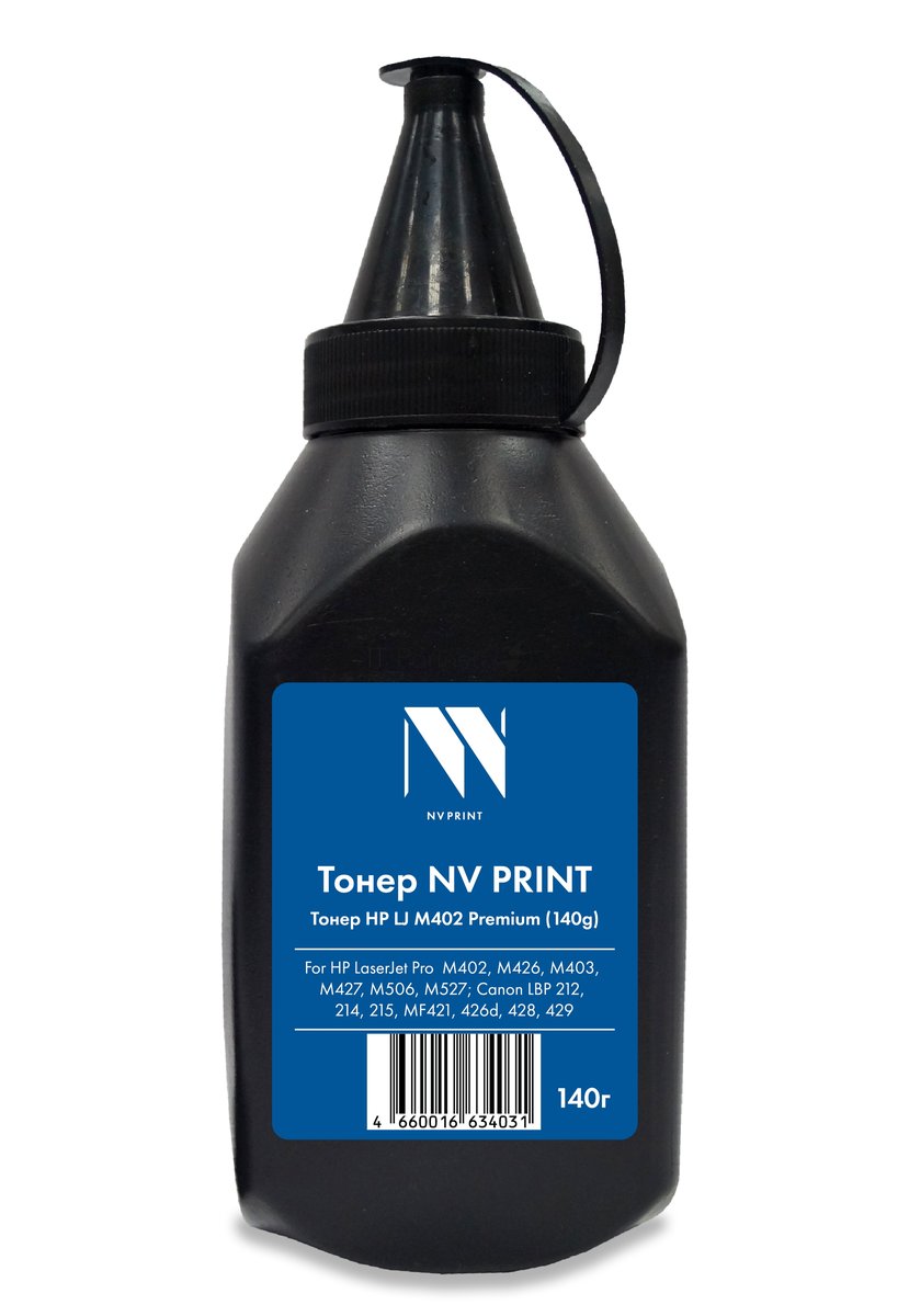 NV Print    Тонер 140 г NV-M402-PR-140G   для HP M402  (CF226A/X , CF228A/X,CF287A/X) для HP LaserJet Pro  M402, M426, M403, M427, M506, M527; Canon LBP 212, 214, 215, MF421, 426d, 428, 429 Premium